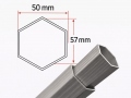 3x3 m AL-HEX50 seintega