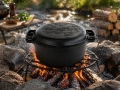 6 l malmpott Lid-Pan