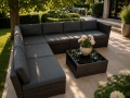 Lounge sofa 8-seater Lugano