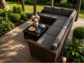 Lounge sofa 8-seater Lugano
