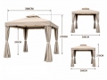 Garden Gazebo VALENCIA 3x3