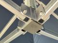 3x3 m AL-HEX50 seintega