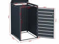 Prügikasti kate 60–240L x1