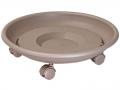 Ratastel taimealus PLASTIC TAUPE XL