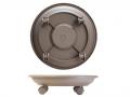 Ratastel taimealus PLASTIC TAUPE XL