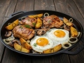 8 l ketaus puodas Lid-Pan