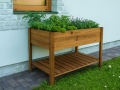 Raised bed with 6 sections
