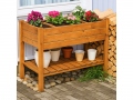 Raised bed with 6 sections