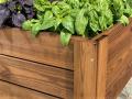 Raised bed with 6 sections