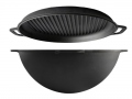 10 l ketaus puodas Grill Lid-Pan
