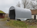 PVC angaar 4x9x4 m PVC610