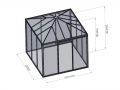 Klaaskasvuhoone Pyramid'235x235