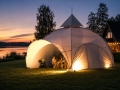 ARCO palapinė 4,5x4,5 m