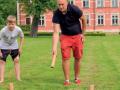 Puidust Kubb numbrimäng