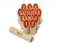 Puidust Kubb numbrimäng