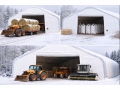 PVC angaar 12×18×6 m PVC610
