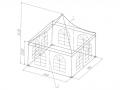 PAGODA PAG5/250 5x5 m