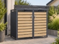 Garbage Bin Storage 60–240L x2
