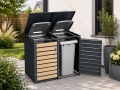 Garbage Bin Storage 60–240L x2