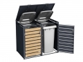 Garbage Bin Storage 60–240L x2