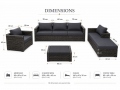 Lounge sofa 6-seater Riviera