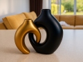 Vaasis Black&Gold