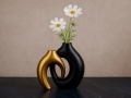 Vaasis Black&Gold