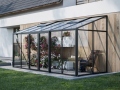 Klaaskasvuhoone LeanTo'160x385