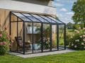Klaaskasvuhoone LeanTo'160x385