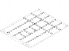 Каркас пола для сарая 3,2x3,6 м