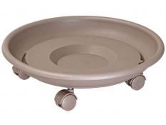 Ratastel taimealus PLASTIC TAUPE XL