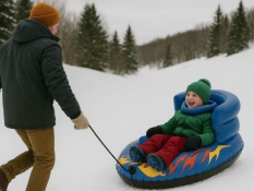 Täispuhutav kelk Flurryz Child