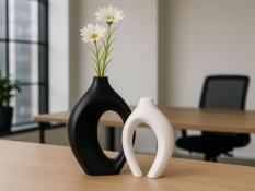 Flower pot Black&White