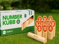 Medinis Kubb žaidimas