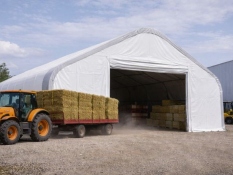PVC angaar 12×18×6 m PVC610