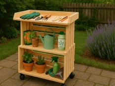 Садовый стол GREENTABLE 61x80x40 см