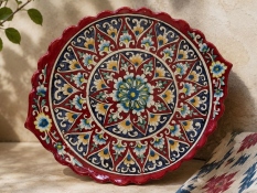 Keramikas šķīvis 27x32 cm