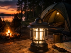 Campinglampe USB LED