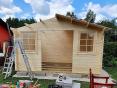 How to set up a garden house