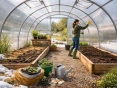 Gewächshaus Saison planen