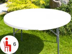Apaļš galds DECO Ø 122x74 cm