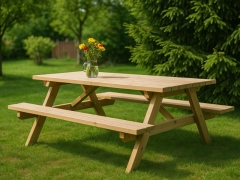 Combined garden table 42mm