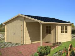 Wooden garage Oulu 70