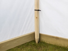 Greenhouse anchoring kit 3x4