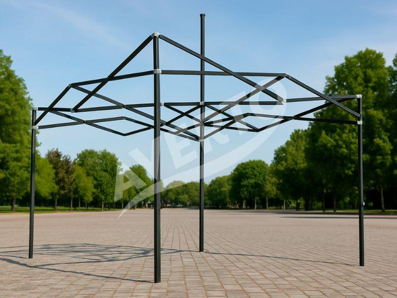 3x6 m AL-HEX45 raam