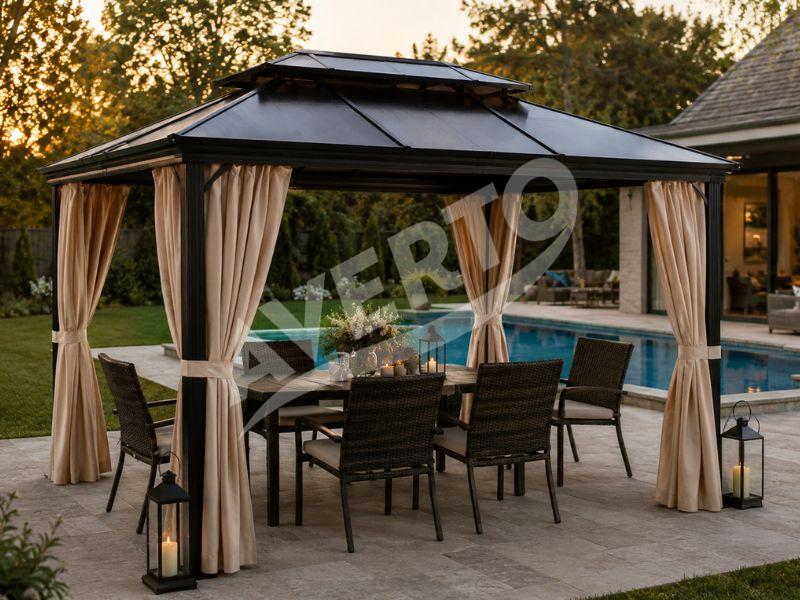 Garden Gazebo TOSCANA 3x3.65