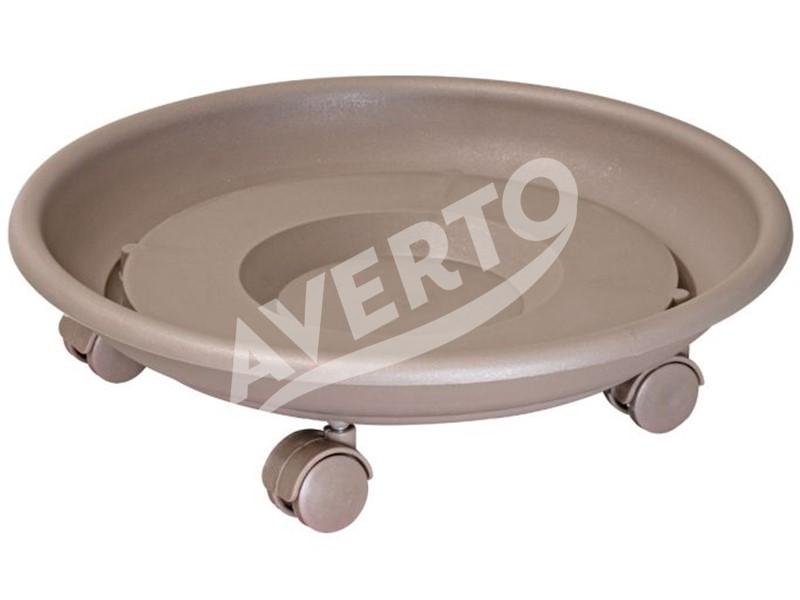 Ratastel taimealus PLASTIC TAUPE XL