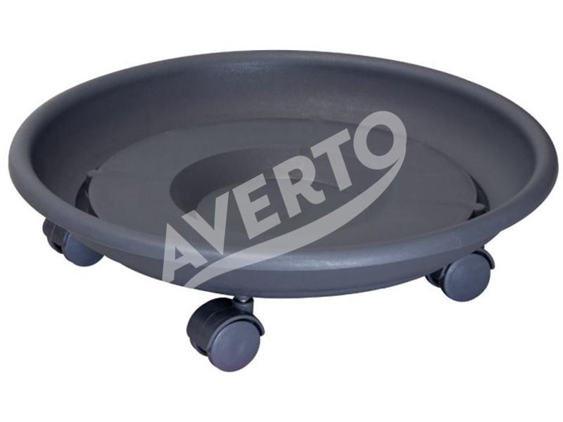 Ratastel taimealus PLASTIC ANTRACITA S
