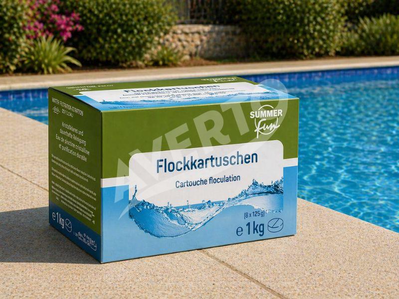 Flokulant 1 kg 8 tk