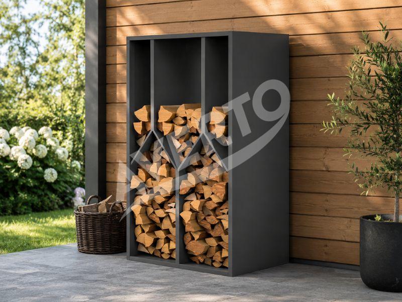Küttepuude riiul TimberWall